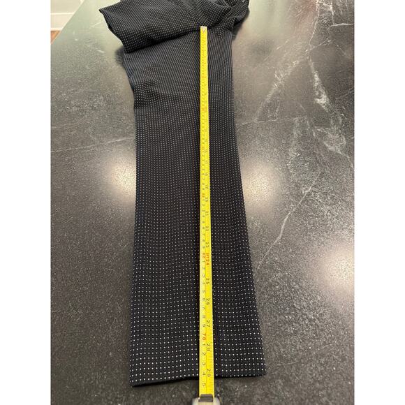 White House Black Market Black Dobby slim ankle pant 2Long - Picture 8 of 11